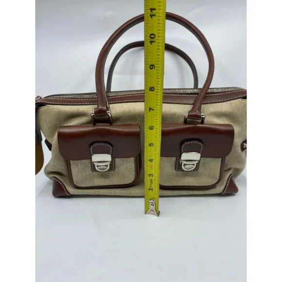 DOONEY & BOURKE Tan Brown Medium Size Doctor Bag - Picture 3 of 13